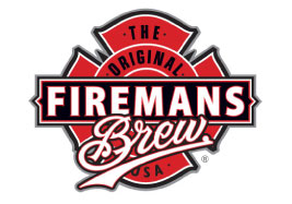 Custom Brand Logo Design for Fireman’s Brew, Inc. a Craft Beverage Company created by firefighters who give back a portion of their profits to The National Fallen Firefighters Foundation.