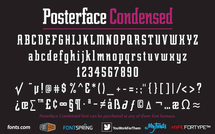 Posterface Condensed