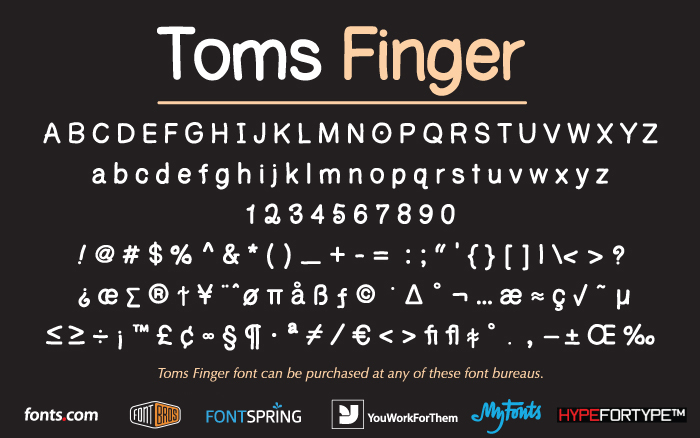 Toms Finger Page 1