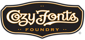 CozyFonts Foundry logo