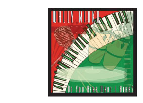 CD Cover Art for Progressive Jazz Composer & Performer’s Christmas Album.