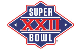Super Bowl 22 featured MVP Doug Williams of the Washington Redskins’ win over defending Superbowl Champs the Denver Broncos and quarterback John Elway at Jack Murphy Stadium in San Diego. The 42 - 10 score was a one sided game from the first quarter. 
